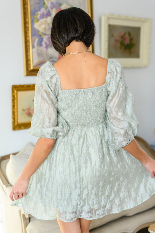 Spotting Fairies Dress | Sage - Bella Lia Boutique