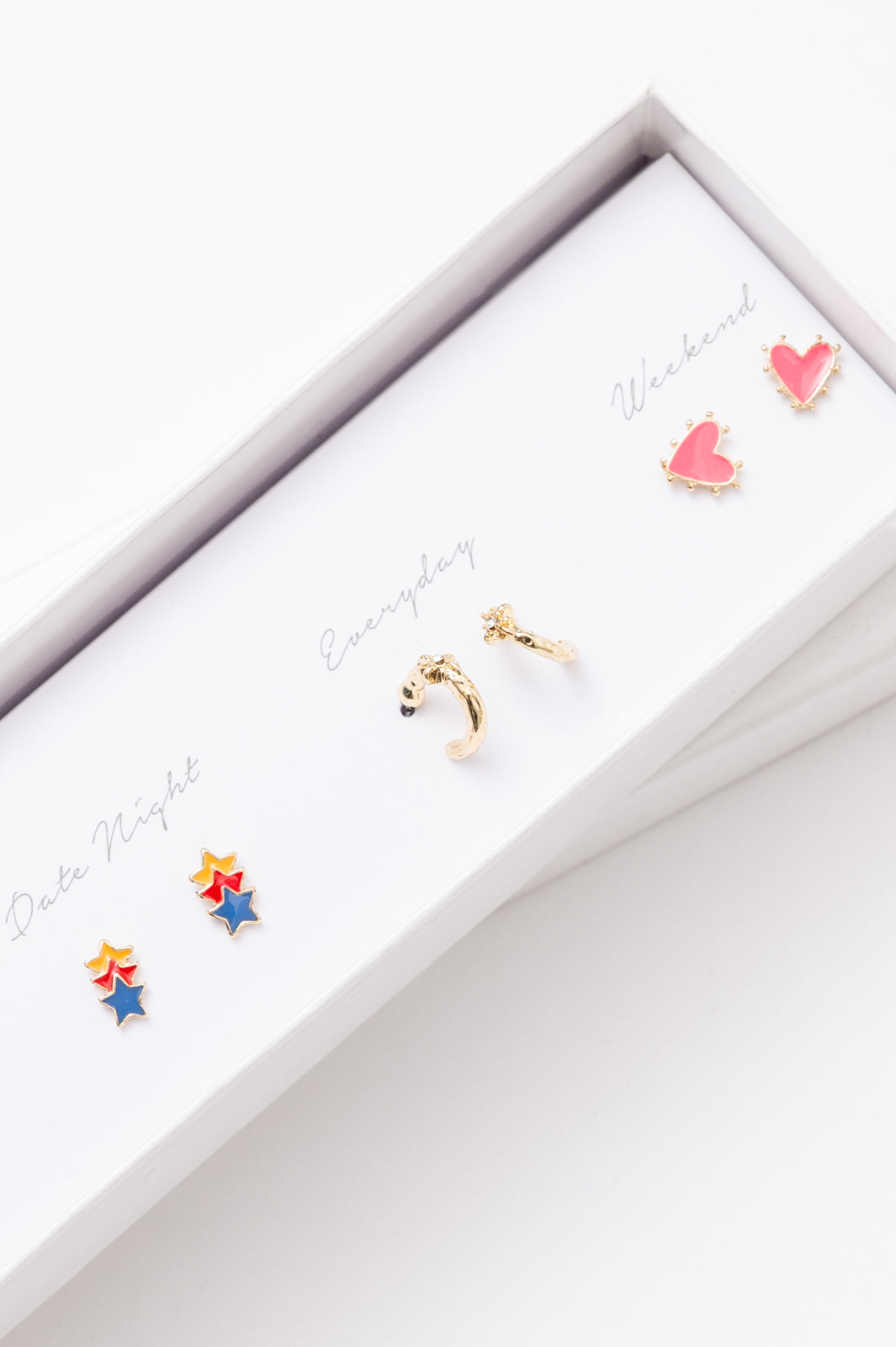 Sunny State Of Mind Box Earring Set - Bella Lia Boutique