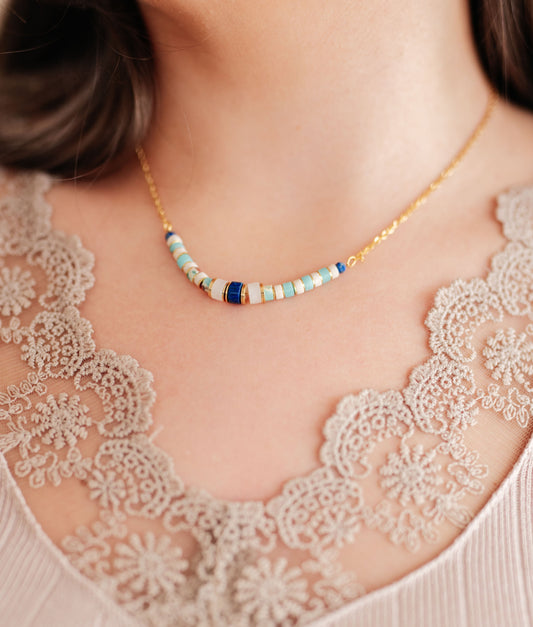 Sweet Stacks Beaded Necklace