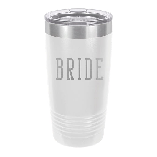 Bride White 20oz Insulated Tumbler - Bella Lia Boutique