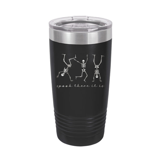 Spook There It Is Black 20oz Insulated Tumbler - Bella Lia Boutique