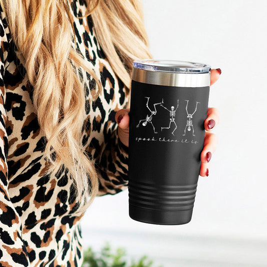 Spook There It Is Black 20oz Insulated Tumbler - Bella Lia Boutique