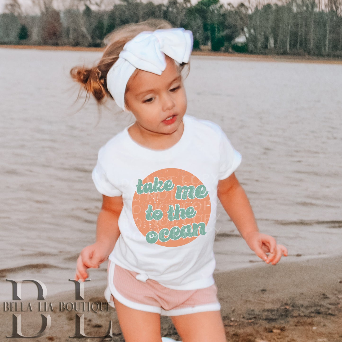Take Me To The Ocean Toddler and Youth Tee - Bella Lia Boutique