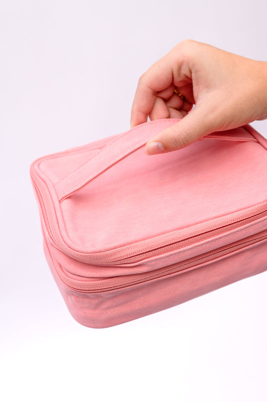Travel Cord Organizer Case | Pink