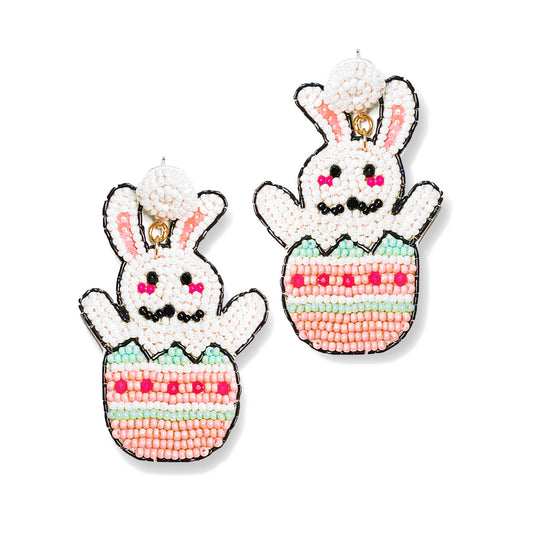 Hoppy Easter Earrings - Bella Lia Boutique