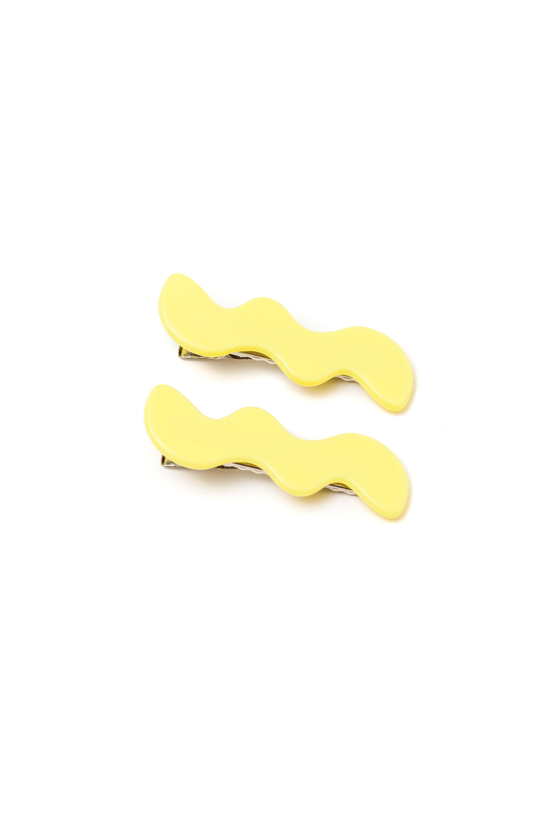 Wavy Clip Set | Yellow