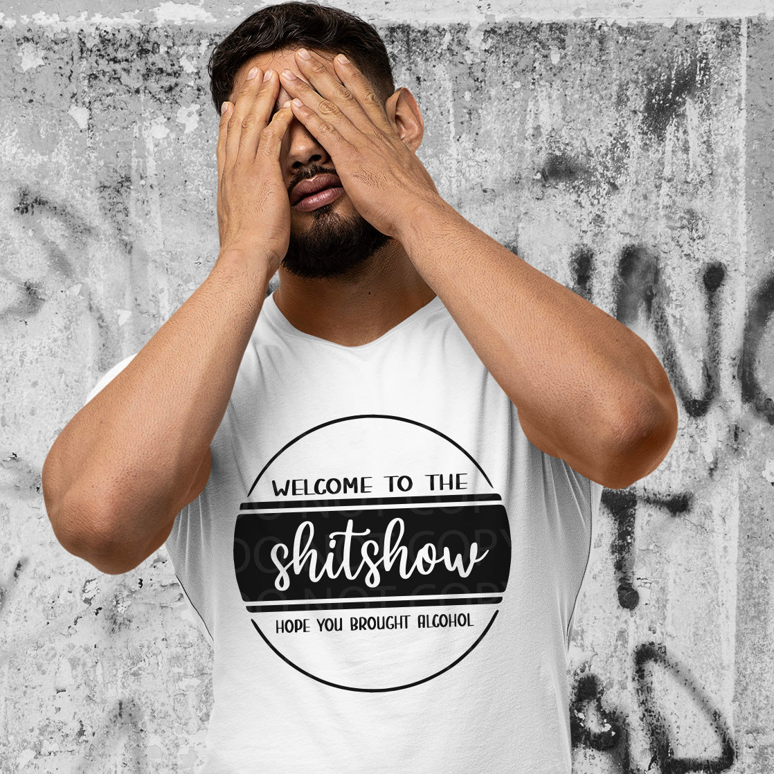 Welcome to the Shitshow Men's Graphic Tee - Bella Lia Boutique