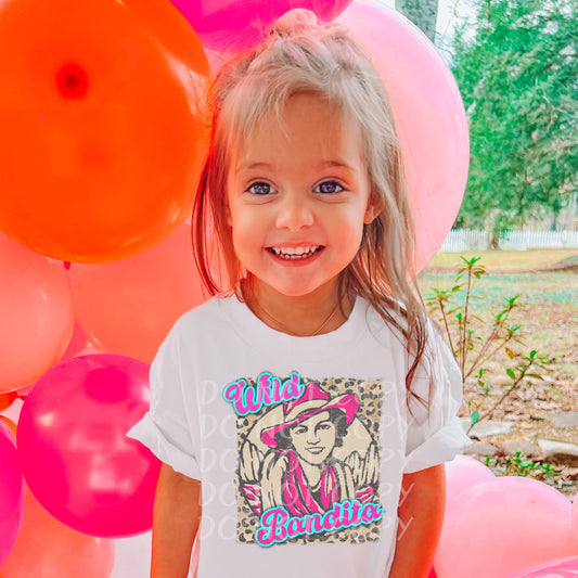 Wild Bandita Toddler and Youth Tee - Bella Lia Boutique