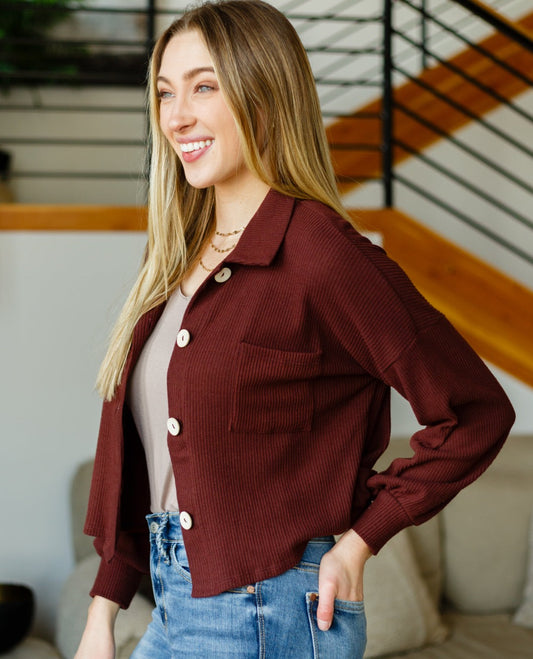 Wild Is The Wind Shacket - Bella Lia Boutique