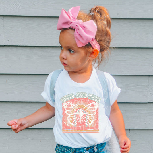 Wild & Free Toddler and Youth Tee - Bella Lia Boutique