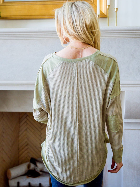 Winding Roads Top | Sage