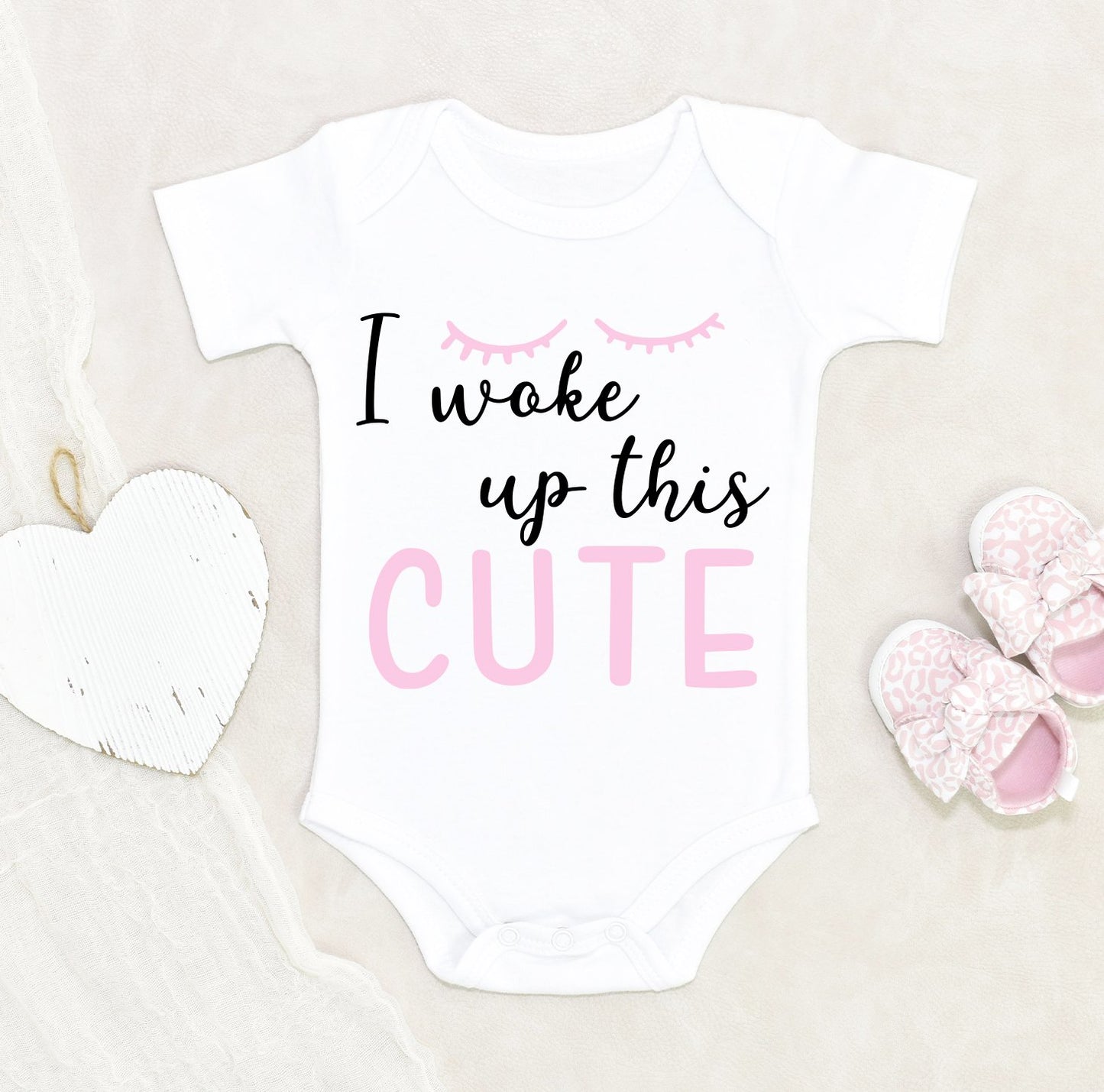 I Woke Up Like This Infant One-Piece - Bella Lia Boutique