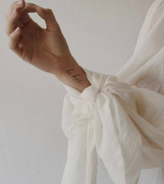 Be Kind Temporary Tattoo