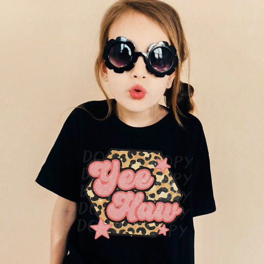 Yee Haw Toddler and Youth Tee - Bella Lia Boutique