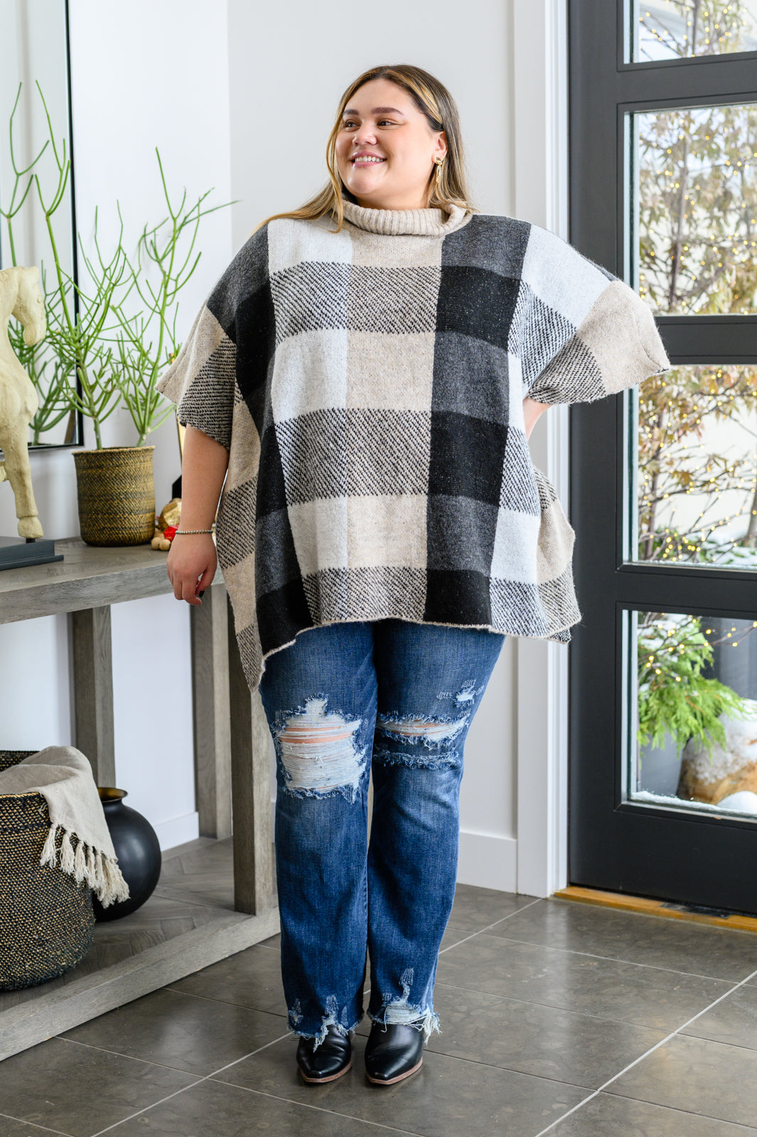 Your Next Favorite Sweater Poncho - Bella Lia Boutique