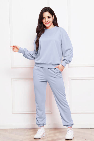 All About Town Sweatshirt & Pants Set | Multiple Colors