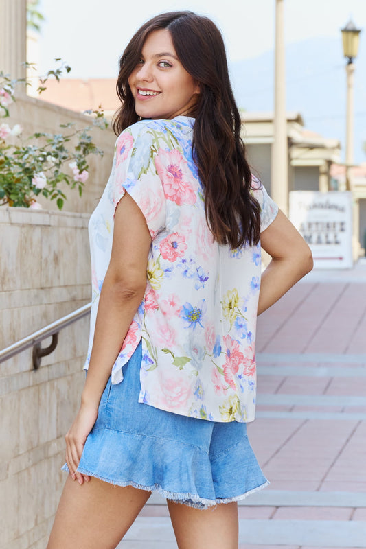 One & Only Floral Top