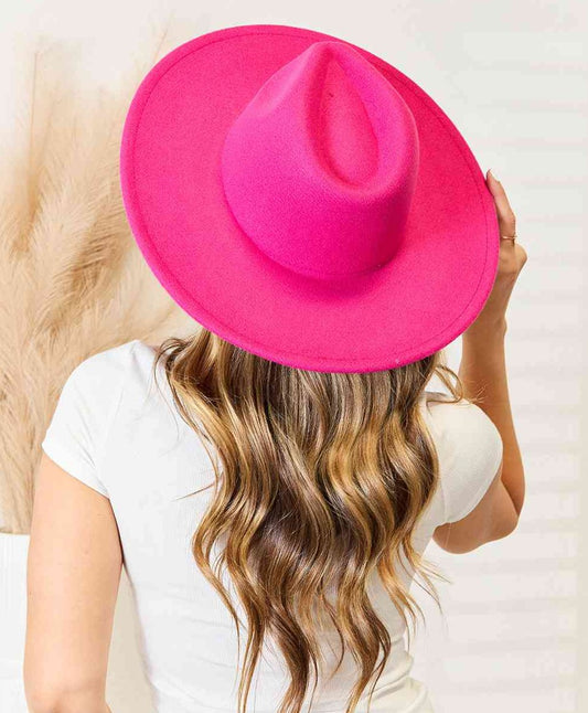 Hot Pink Fedora Hat