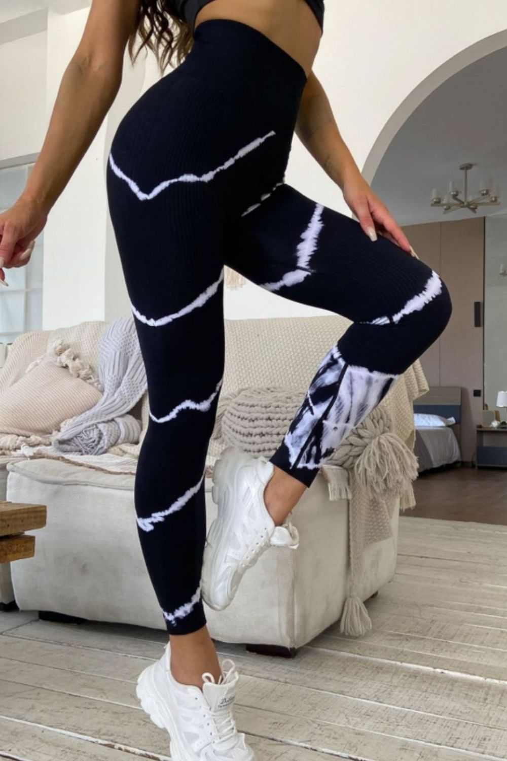 Lightening Strikes Slim Fit Active Pants