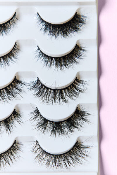 Mink Eyelashes | Variety Pack | 5 Pairs