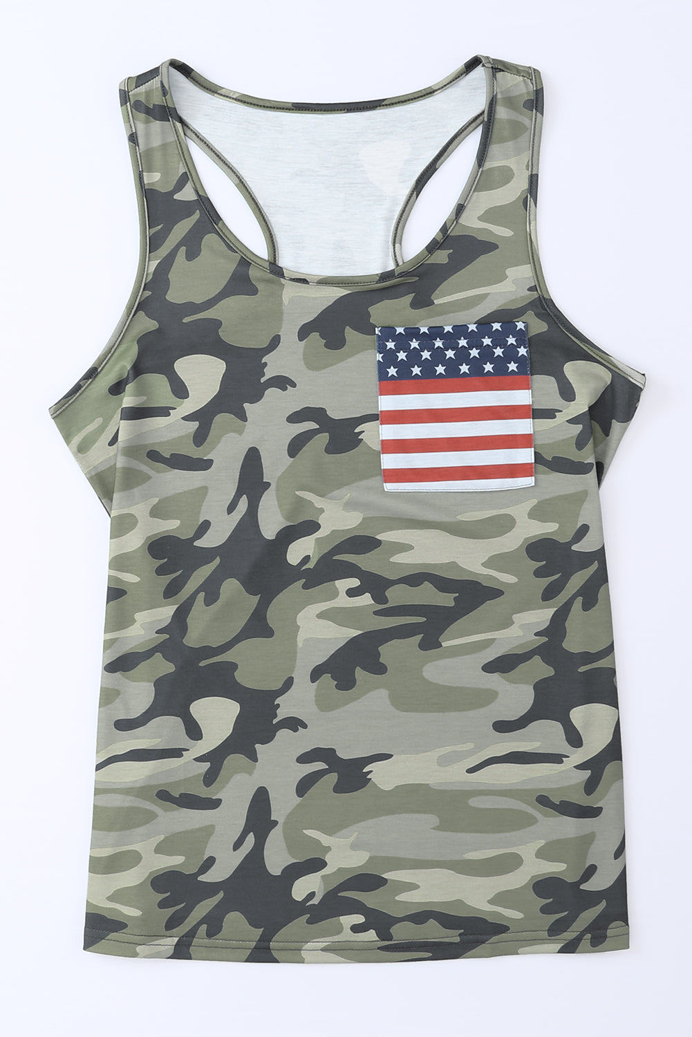 America & Camo Tank