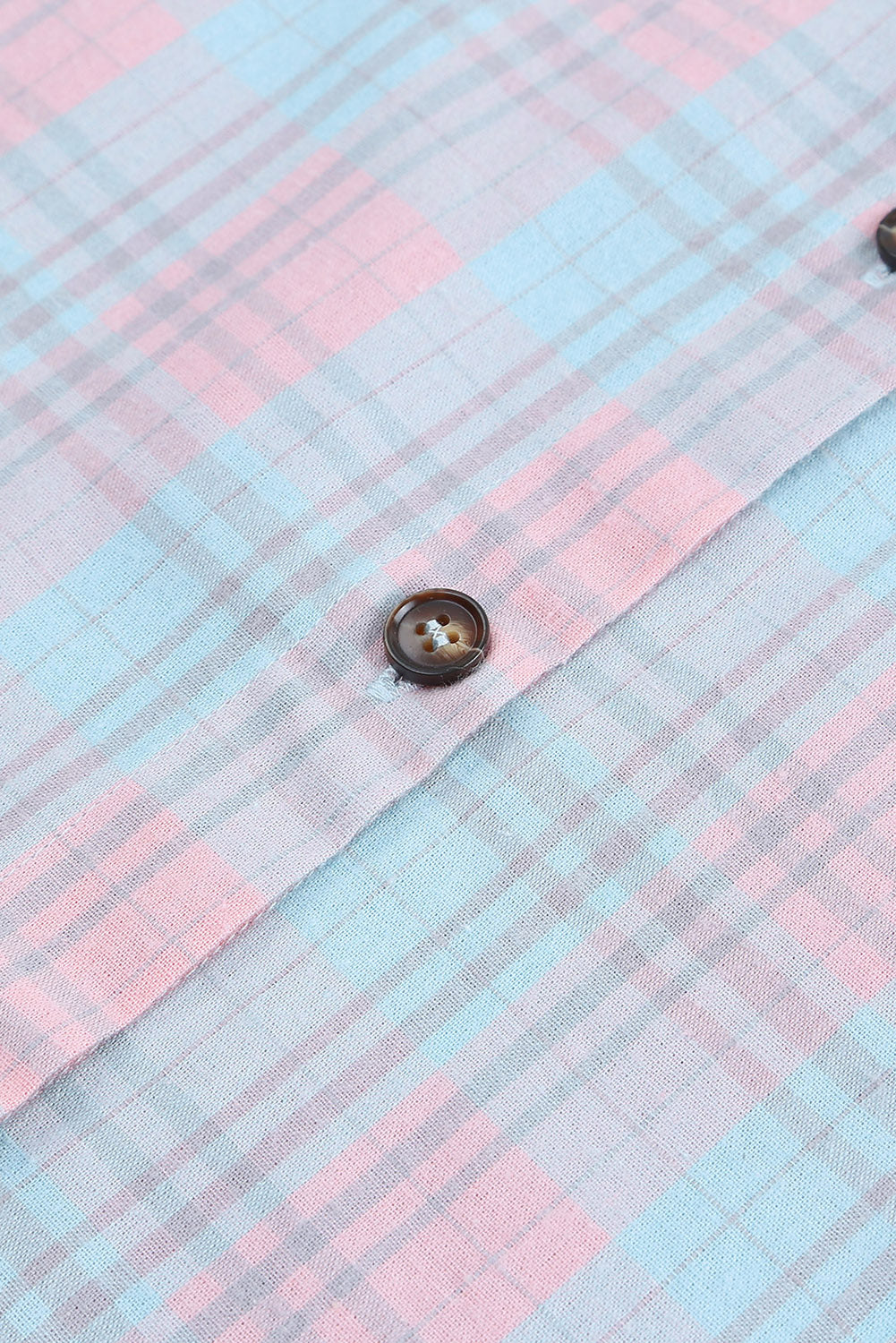 Baby Blues Plaid Button-Up Shirt