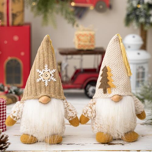 Christmas Pointed Gnome Ornaments