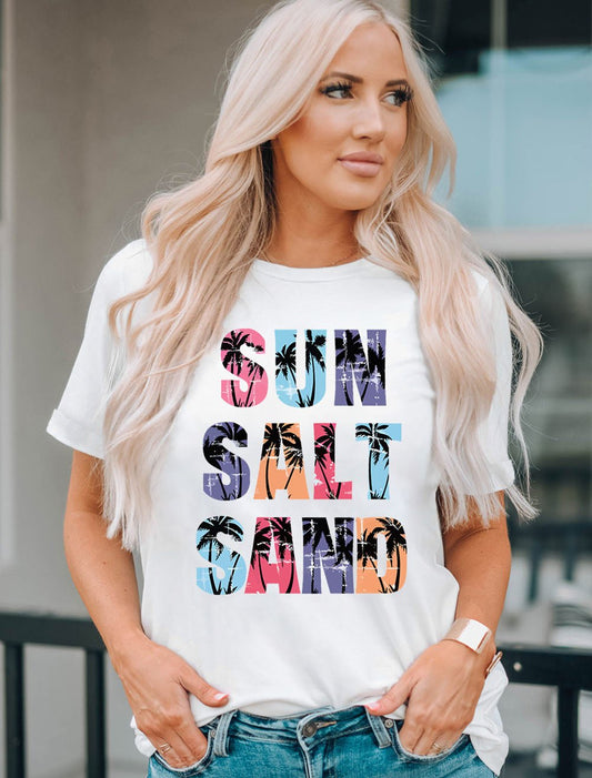 Sun Salt Sand Graphic Tee
