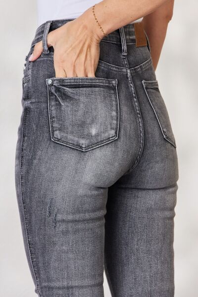 Dimeland High-Waist Tummy Control Skinny Jeans | Judy Blue