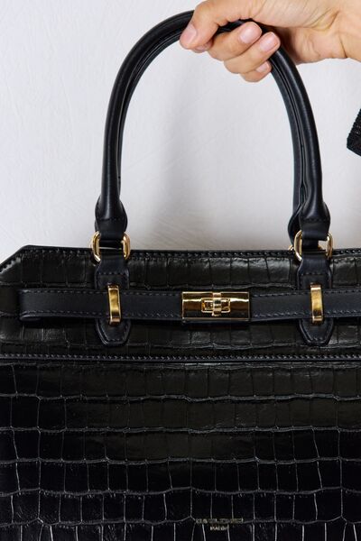 Swayze Textured Handbag | David Jones