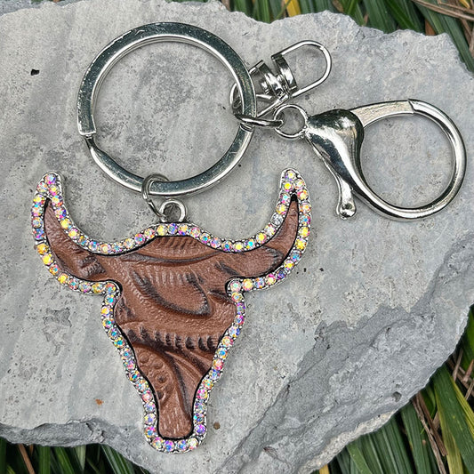 Bull Keychains | Multiple Colors
