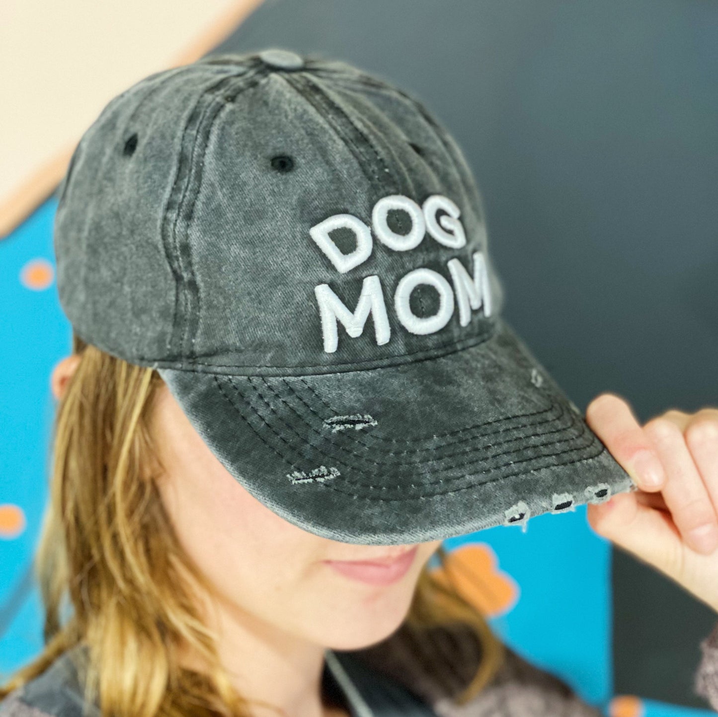 Dog Mom Ball Cap - Bella Lia Boutique