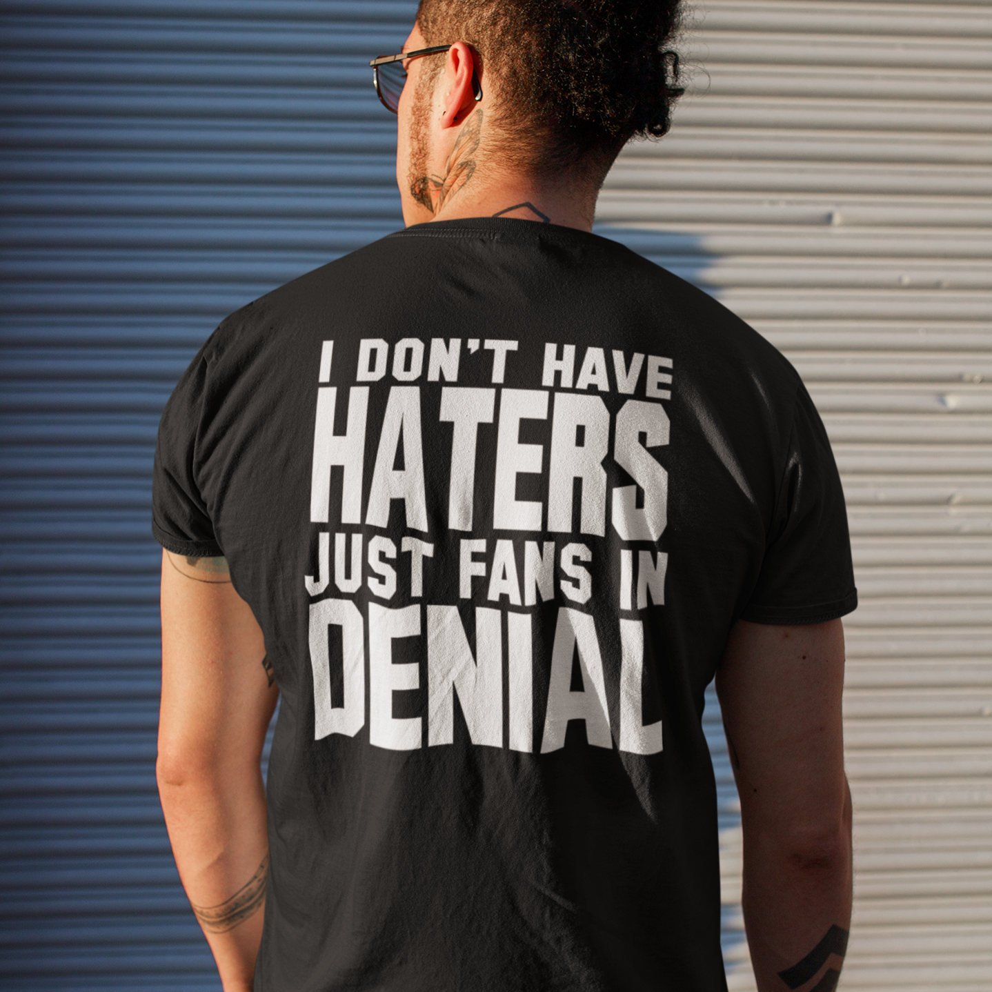 I Don't Have Haters Men's Graphic Tee - Bella Lia Boutique