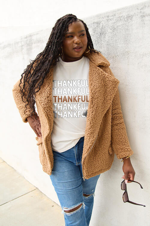 Thankful Stacked Graphic Tee