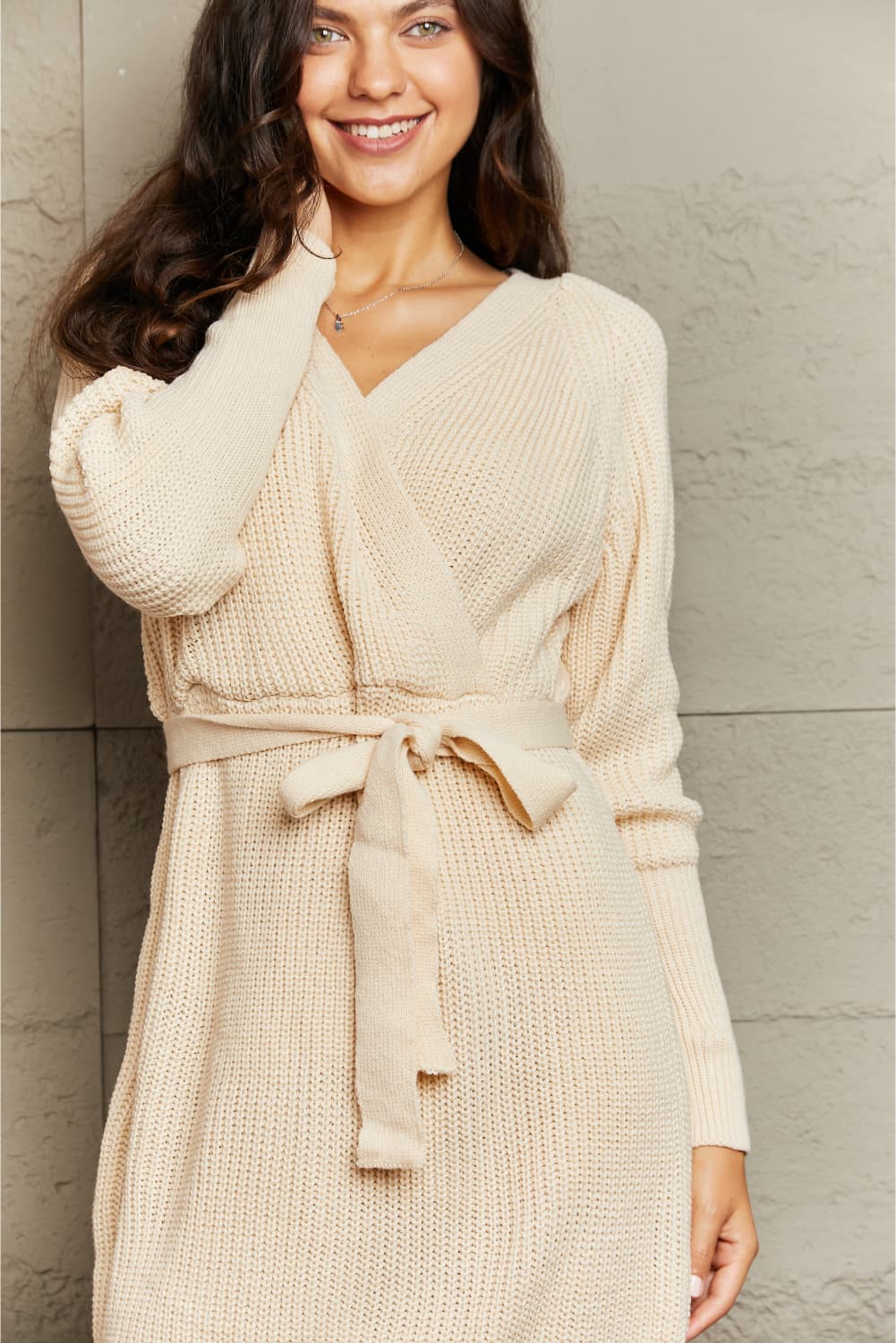 Warm & Cozy Sweater Dress