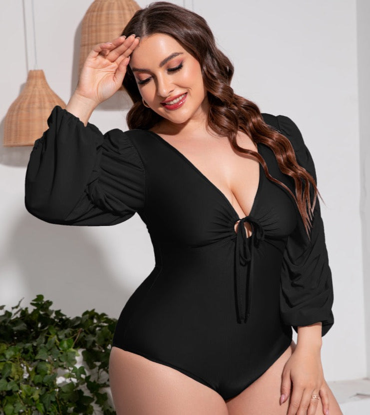 In My Feelings One-Piece Swimsuit | Curvy