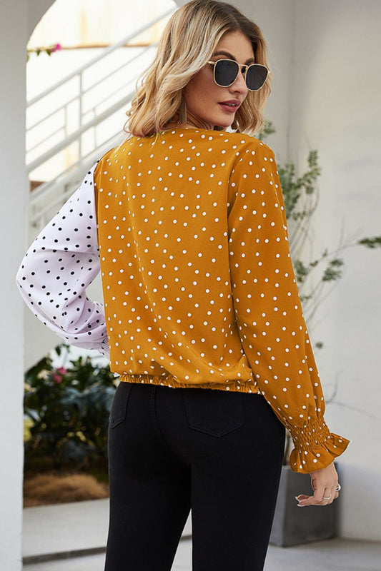 Zoe Polka Dot Blouse