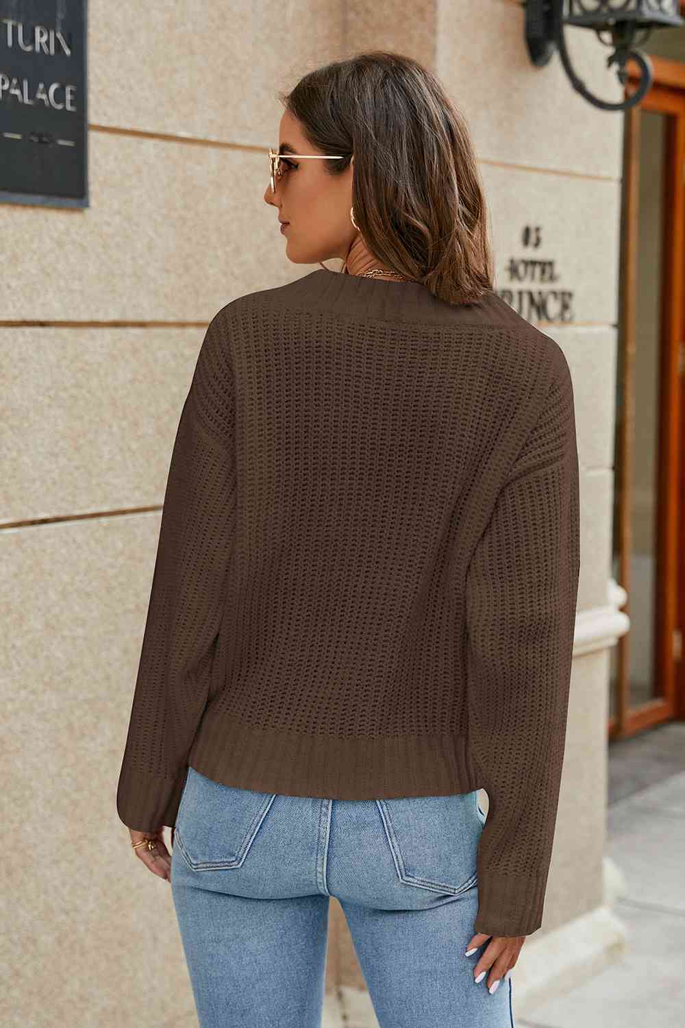 Openwork Sweater | Multiple Colors