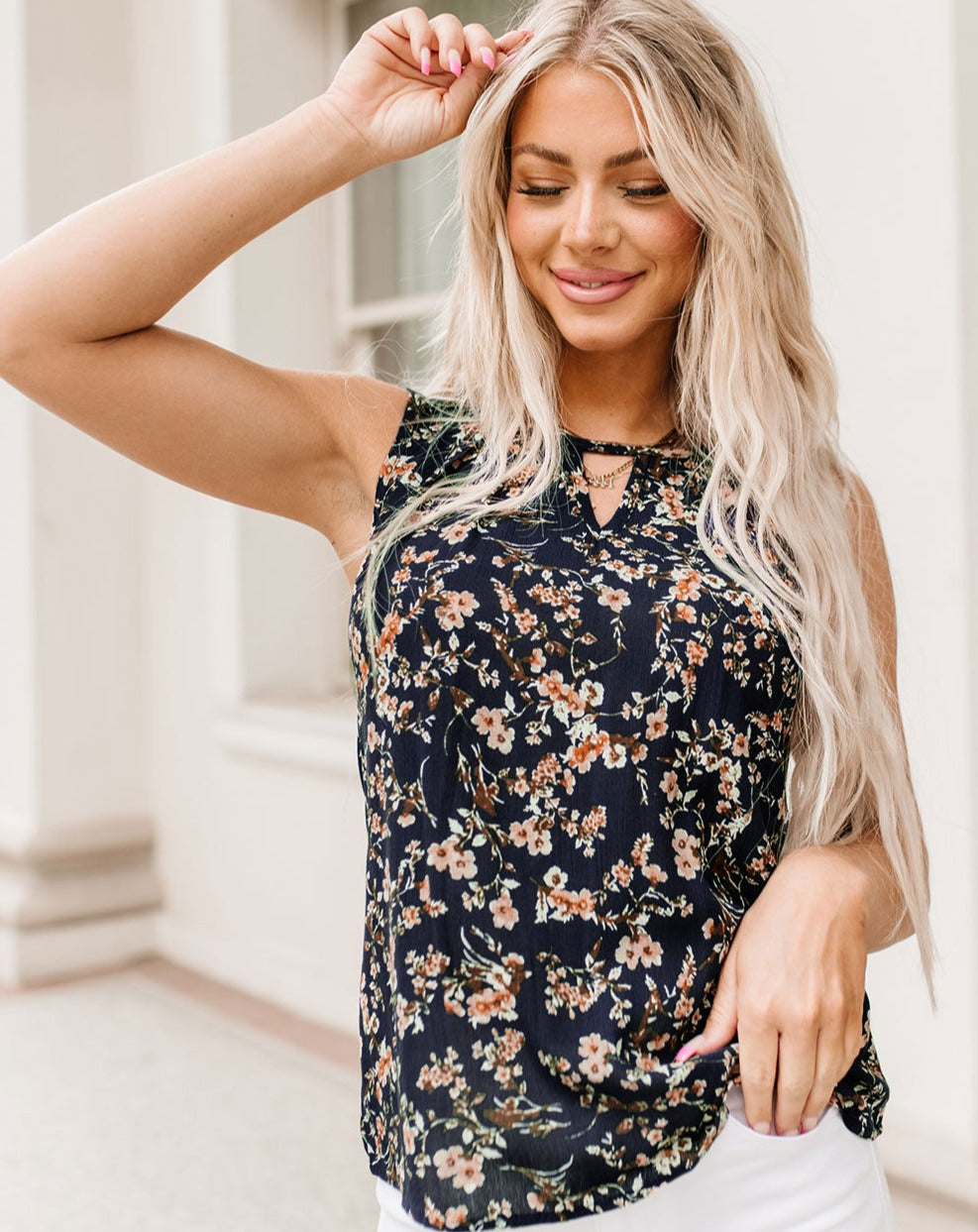 Floral Tank Top