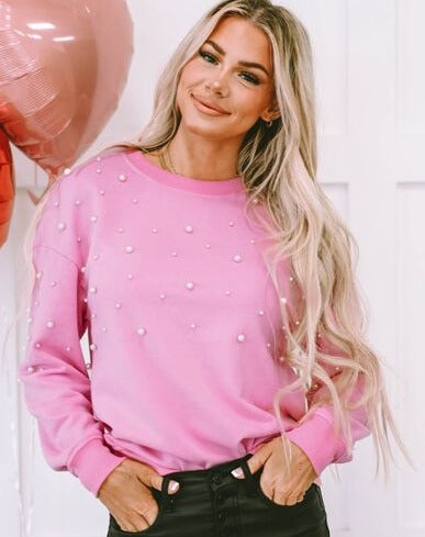 Pearly Pink Sweatshirt