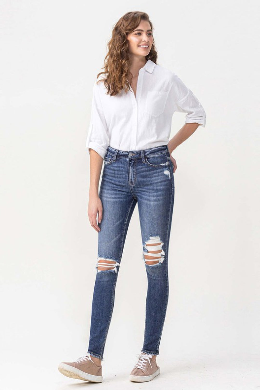 Hayden High Rise Skinny Jeans | Lovervet