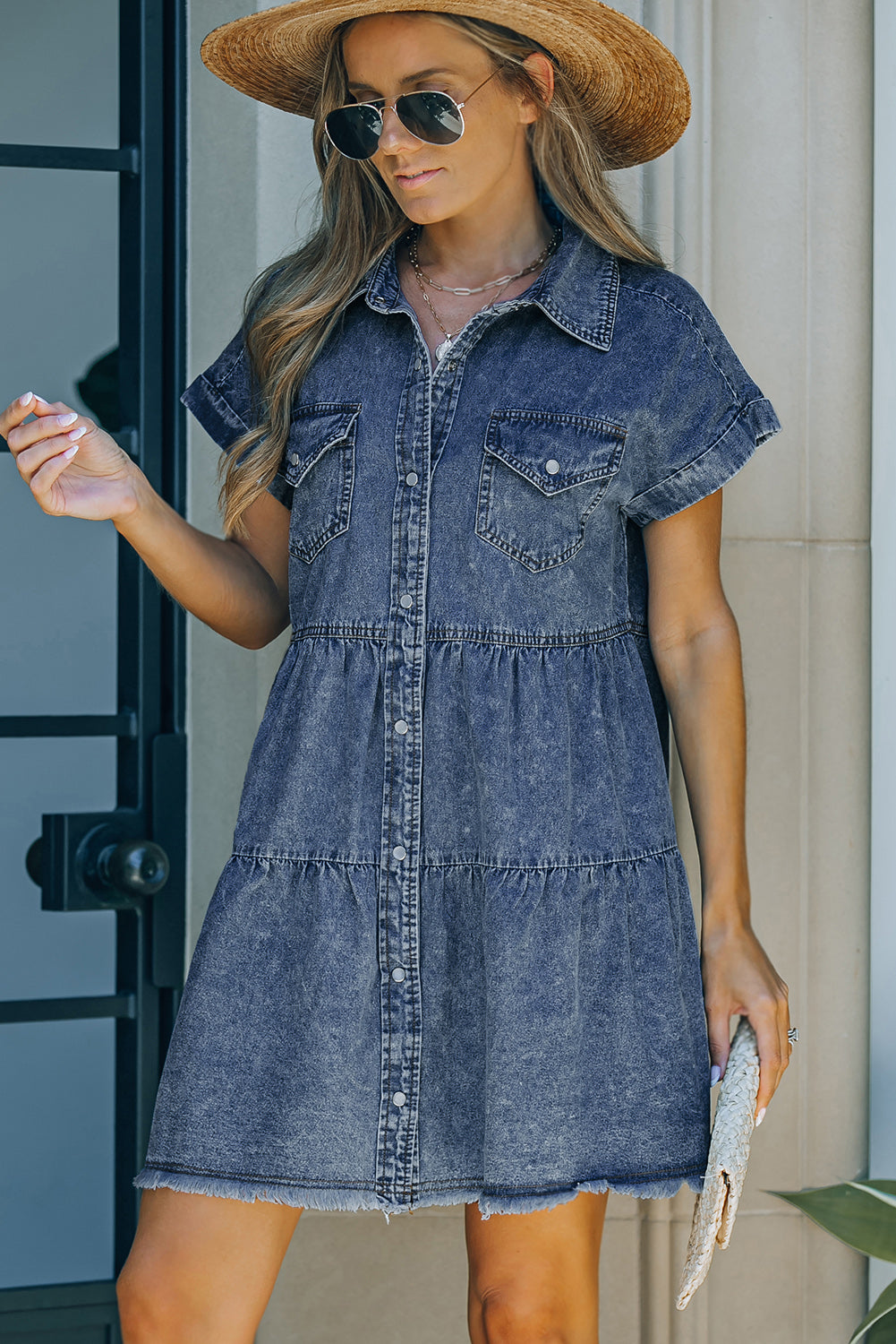 Decked Out in Denim Dress
