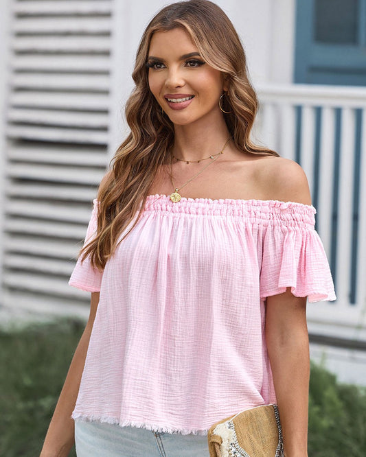 Lillian Off-Shoulder Blouse