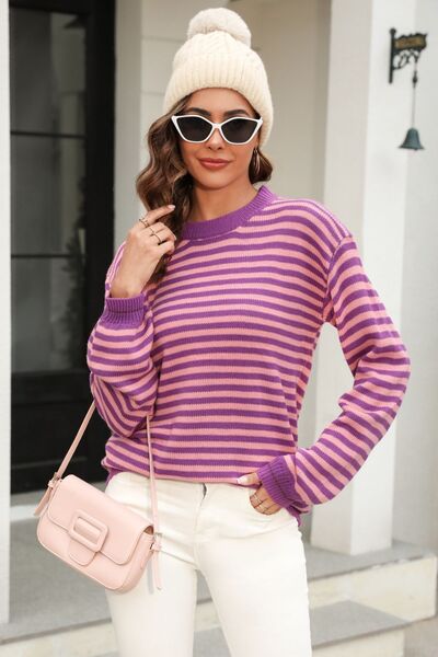 All About the Stripes Sweater | Multiple Colors