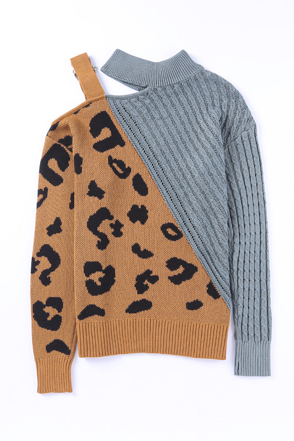 Leopard Turtleneck Sweater | Multiple Colors