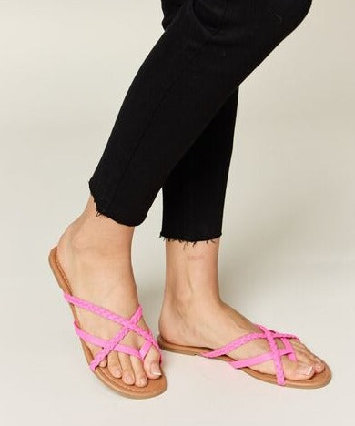 Lila Crisscross Sandals