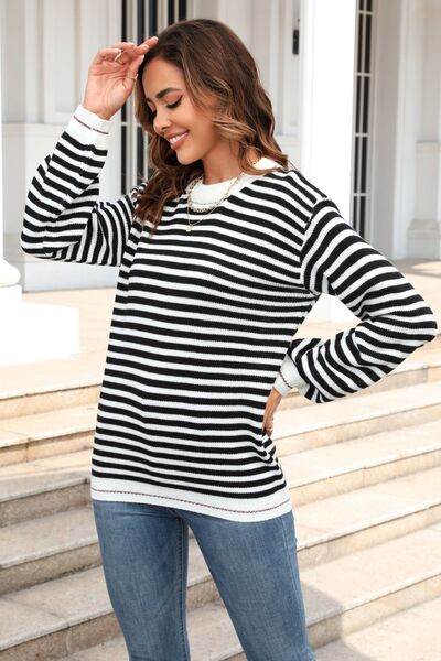 All About the Stripes Sweater | Multiple Colors