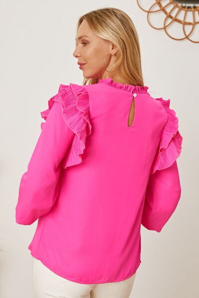 Valeria Frill Ruffled Blouse