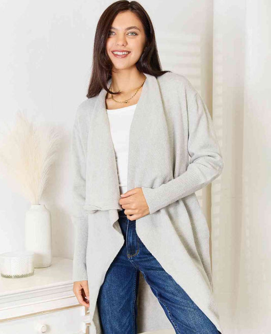 Southern Love Open Front Duster Cardigan