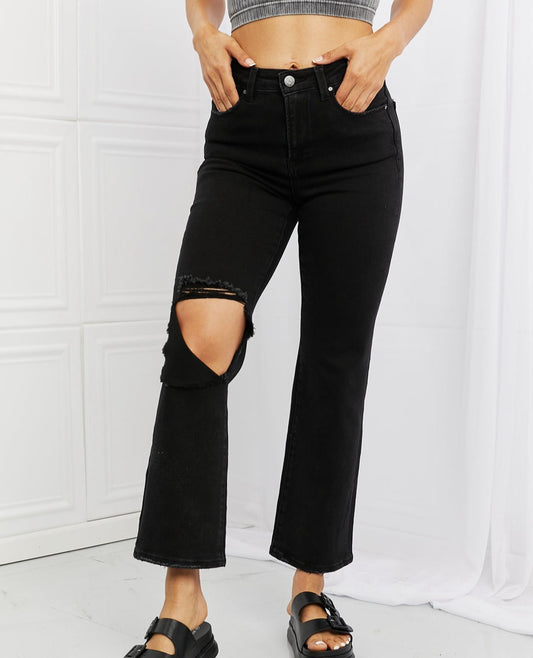 Yasmin Relaxed Distressed Jeans